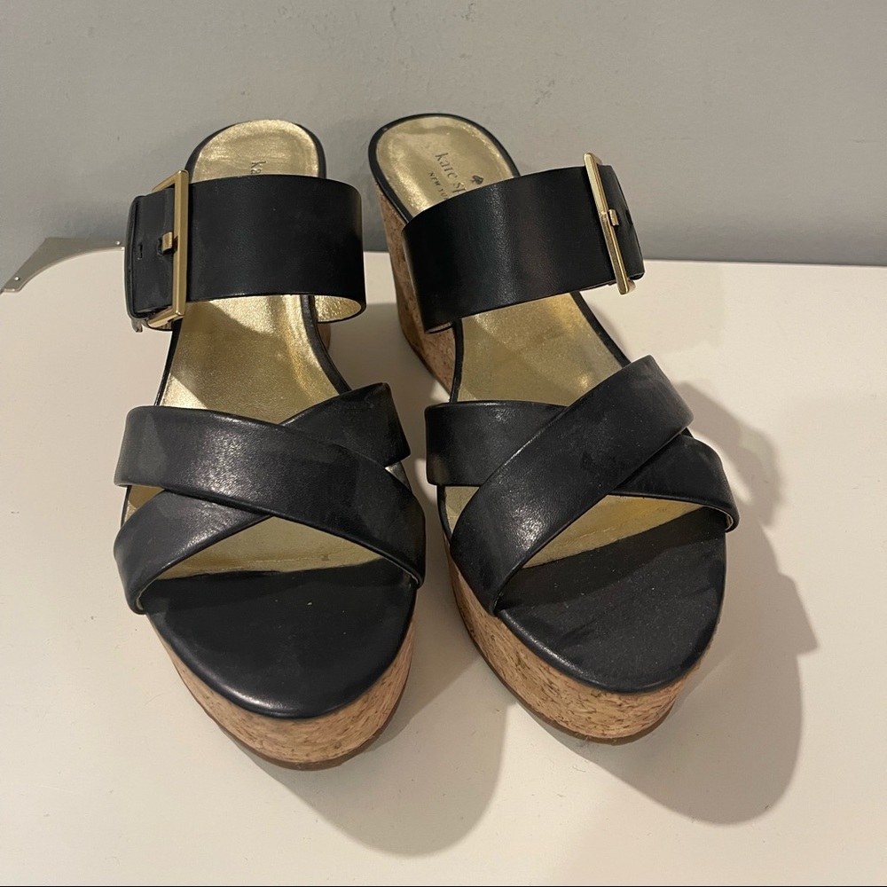 Kate Spade Slide Platform Wedges